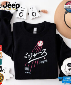 Los Angeles Dodgers Shohei Ohtani Japanese Letters T Shirts