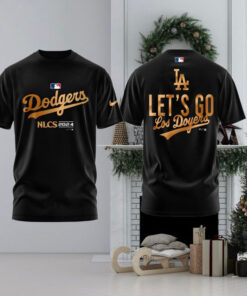 Los Angeles Dodgers TShirt, Limited Edition Los Angeles Dodgers NLCS GOLD Tshirt1