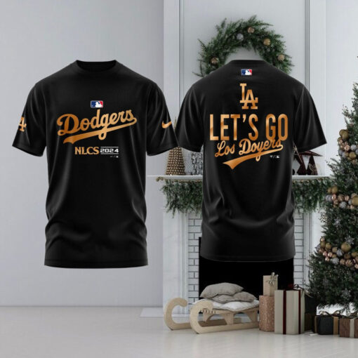 Los Angeles Dodgers TShirt, Limited Edition Los Angeles Dodgers NLCS GOLD Tshirt1