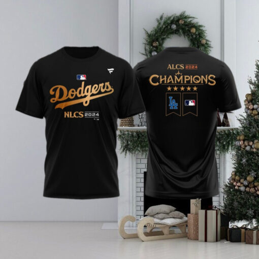 Los Angeles Dodgers TShirt, Los Angeles Dodgers 2024 NLCS CHAMPION T SHIRT