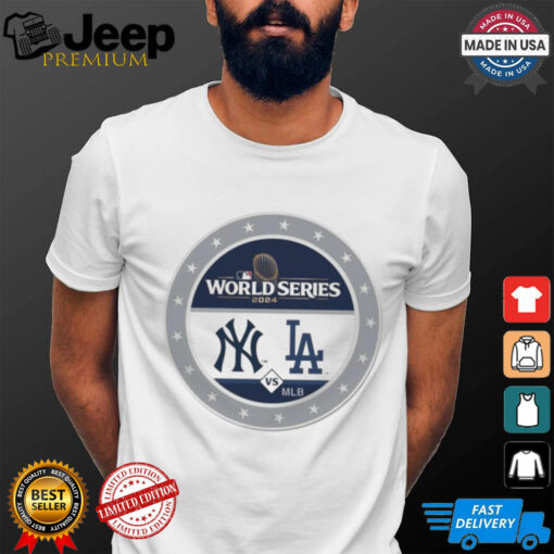 Los Angeles Dodgers Vs New York Yankees Dueling 2024 World Series MLB Shirt