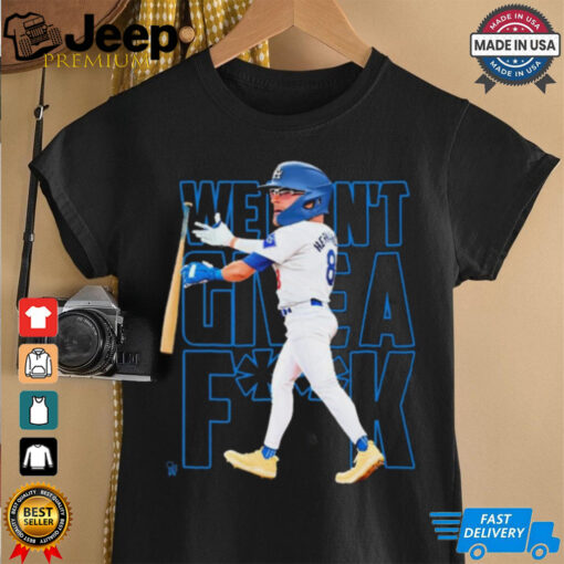 Los Angeles Dodgers We Don’t Give A Fuck Kike Hernandez Cartoon t shirt