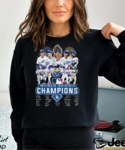 Los Angeles Dodgers World Series Champions 2024 Champs Memories T Shirt