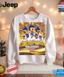 Los Angeles Dodgers World Series Champions For The 8th Time In Franchise History – Hollywood Walk Of Fame t shirt