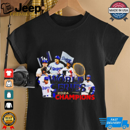 Los Angeles Dodgers World Series Champions lineup 2024 shirt