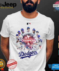 Los Angeles Dodgers team 2024 World Series Champions graphic shirt