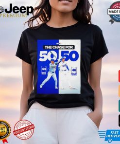 Los Angeles Dodgers the chase for 50 50 shirt