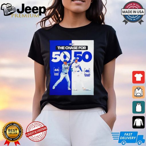 Los Angeles Dodgers the chase for 50 50 shirt