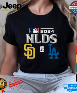 Los Angeles Dodgers vs. Padres 2024 MLB NLDS Bound T Shirt