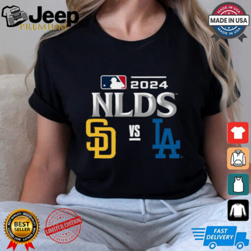 Los Angeles Dodgers vs. Padres 2024 MLB NLDS Bound T Shirt