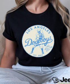 Los Angeles Dopeboys The Blue Wrecking Crew Shirt