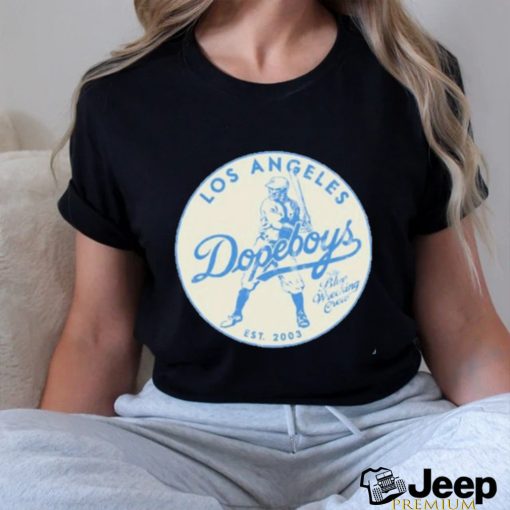 Los Angeles Dopeboys The Blue Wrecking Crew Shirt