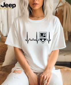 Los Angeles Kings Heartbeat T Shirt, Heartbeat Hockey 2024 Shirt