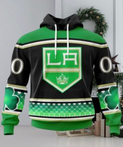 Los Angeles Kings Specialized Hockey Celebrate St Patrick’s Day Hoodie