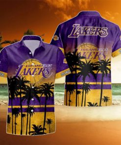 Los Angeles Lakers Hawaiian Shirt Hot Trending Love Gift For Fans