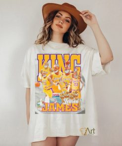 Los Angeles Lakers King James Player Basketball NBA Lakers T Shirt