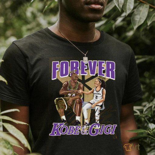 Los Angeles Lakers Kobe Bryant Gigi Bryant Forever T Shirt