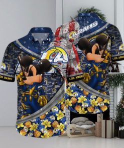 Los Angeles Rams NFL Aloha Shirt,Vintage Hawaiian Shirts