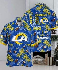 Los Angeles Rams NFL Beach Hawaiian Shirt For Fans Gift New Shirt Holiday