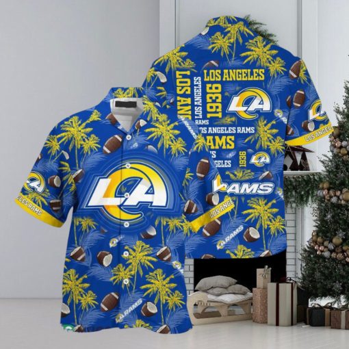 Los Angeles Rams NFL Beach Hawaiian Shirt For Fans Gift New Shirt Holiday