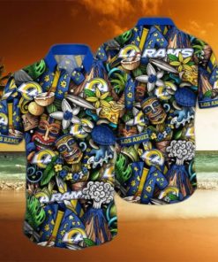 Los Angeles Rams NFL Flower Hawaii Shirt And Tshirt For Fans