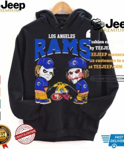 Los Angeles Rams NFL Halloween Peeing Funny Shirt