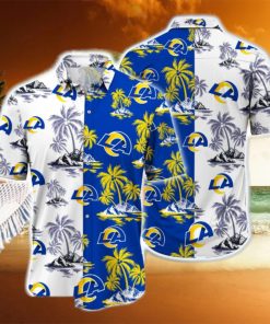 Los Angeles Rams NFL Hawaiian Shirt Coconut Tree For Men Women Fans