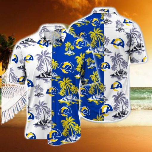 Los Angeles Rams NFL Hawaiian Shirt Coconut Tree For Men Women Fans