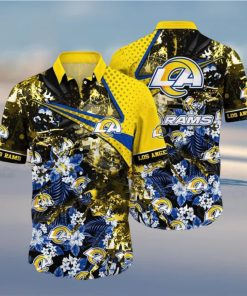 Los Angeles Rams NFL Latest New 3D Hawaiian Shirt Men And Women Gift