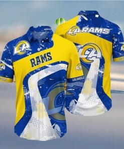 Los Angeles Rams NFL Summer Seashell New Beach Hawaiian Shirt For Summer