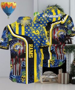 Los Angeles Rams NFL Traditional New Aloha Hawaiian Shirt For Summer