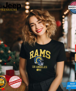 Los Angeles Rams Nike Anthracite Helmet Essential T Shirt