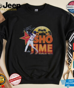 Los Angeles Shohei Ohtani Sho Tme Signature Retro MLB t shirt