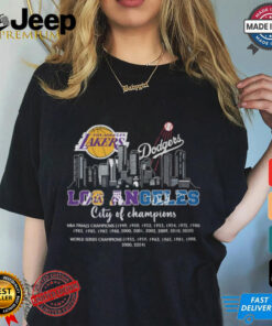 Los angeles city of champions shirt