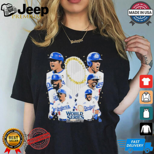 Los angeles dodgers 2024 world series champs shirt