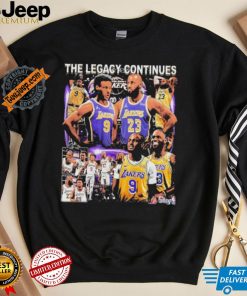 Los angeles larkers the legacy continues shirt