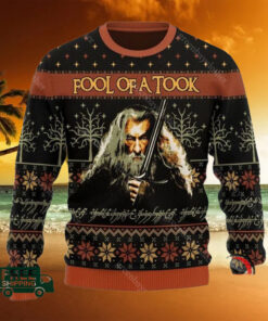 Lotr fool of a took ugly sweater