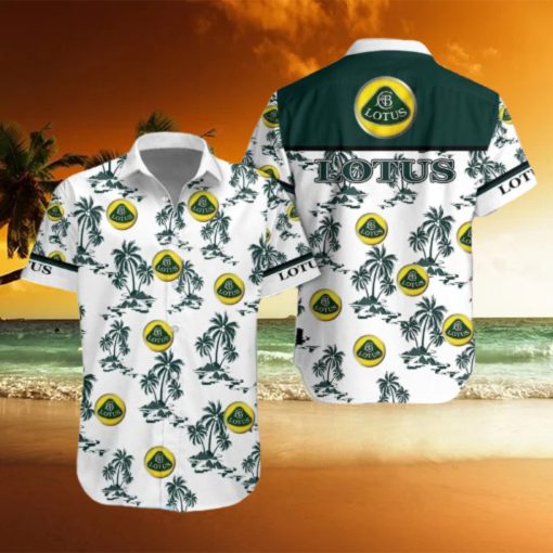 Lotus Car 3D Hawaiian Shirt Tree Summer Holidays For Men Women Fans