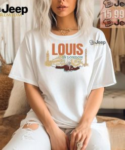 Louis Armstrong Louis In London Skyline T shirts