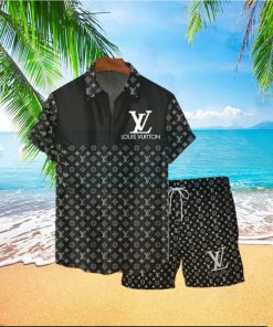 Louis Vuitton Luxury Hawaiian Set For Summer