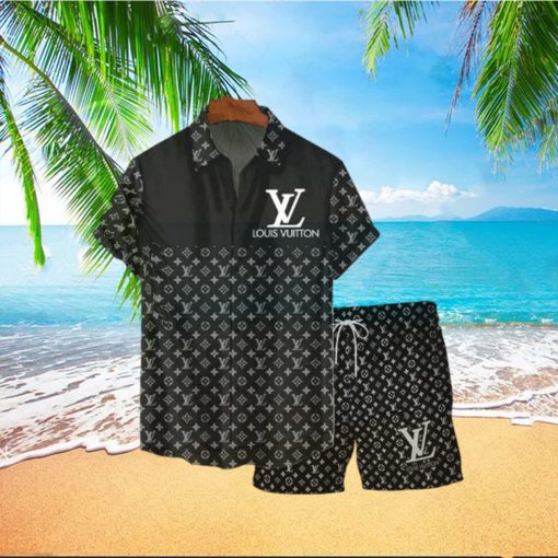 Louis Vuitton Luxury Hawaiian Set For Summer