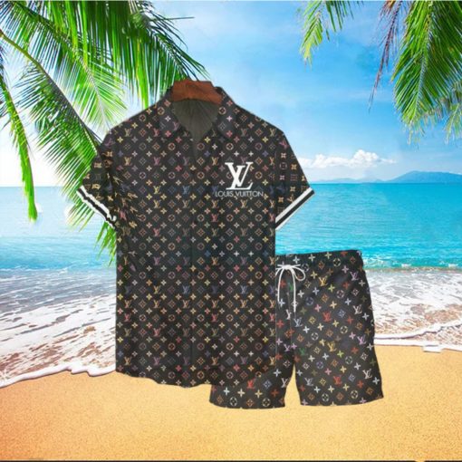 Louis Vuitton Murakami Luxury Hawaiian Shirt And Short