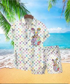 Louis Vuitton Murakami Summer Hawaiian Shirt And Short