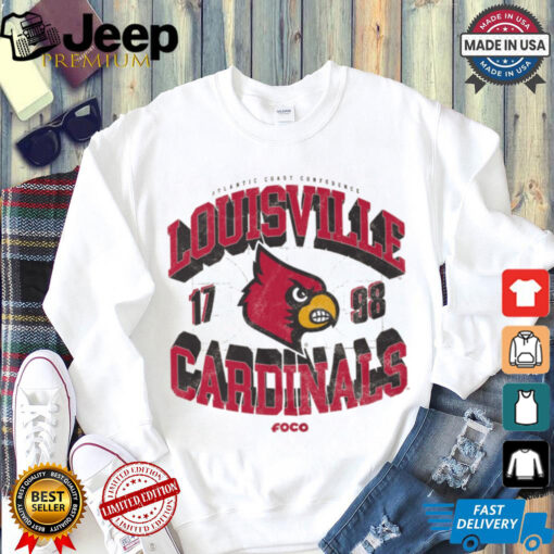 Louisville Cardinals Court Arched Wordmark T Shirt