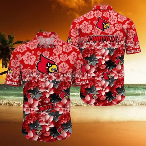 Louisville Cardinals NCAA2 Hawaiian Shirt Trending Summer