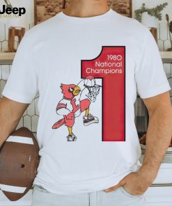 Louisville Cardinals basketball 1980 National Championship vintage shirt