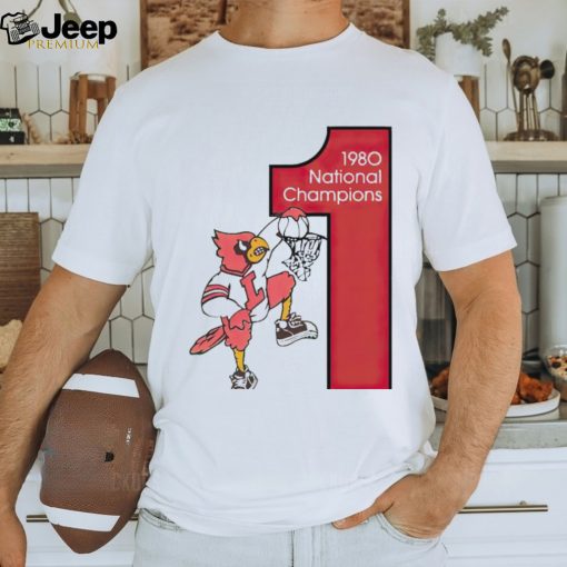 Louisville Cardinals basketball 1980 National Championship vintage shirt