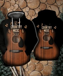 Love Guitar Country Music Limited Edition 3d Hoodie