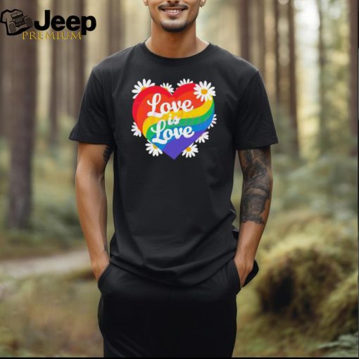 Love Is Love Daisy Rainbow Daisy 2024 Shirt