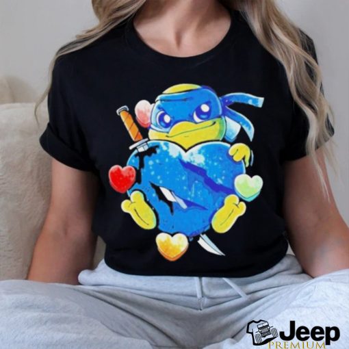 Love Strong Leonardo From Teenage Mutant Ninja Turtles Shirt